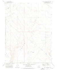 Mud Lake Reservoir Utah Historical topographic map, 1:24000 scale, 7.5 X 7.5 Minute, Year 1972
