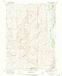 Murphy Ridge Utah Historical topographic map, 1:24000 scale, 7.5 X 7.5 Minute, Year 1968