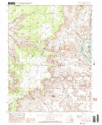 Musselman Arch Utah Historical topographic map, 1:24000 scale, 7.5 X 7.5 Minute, Year 1988