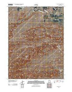 Myton SE Utah Historical topographic map, 1:24000 scale, 7.5 X 7.5 Minute, Year 2010