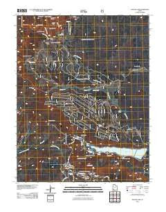Navajo Lake Utah Historical topographic map, 1:24000 scale, 7.5 X 7.5 Minute, Year 2011