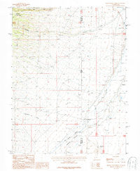 Needle Point Spring Utah Historical topographic map, 1:24000 scale, 7.5 X 7.5 Minute, Year 1987
