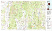 Nephi Utah Historical topographic map, 1:100000 scale, 30 X 60 Minute, Year 1981