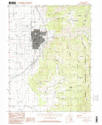 Nephi Utah Historical topographic map, 1:24000 scale, 7.5 X 7.5 Minute, Year 1983
