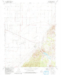 Newcastle Utah Historical topographic map, 1:24000 scale, 7.5 X 7.5 Minute, Year 1972