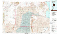 Newfoundland Mountains Utah Historical topographic map, 1:100000 scale, 30 X 60 Minute, Year 1988