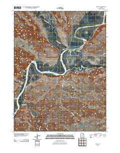 Ouray Utah Historical topographic map, 1:24000 scale, 7.5 X 7.5 Minute, Year 2011