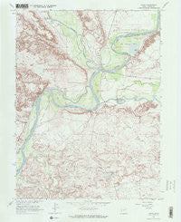 Ouray Utah Historical topographic map, 1:24000 scale, 7.5 X 7.5 Minute, Year 1964