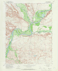 Ouray Utah Historical topographic map, 1:24000 scale, 7.5 X 7.5 Minute, Year 1964