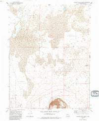 Pahvant Butte North Utah Historical topographic map, 1:24000 scale, 7.5 X 7.5 Minute, Year 1971