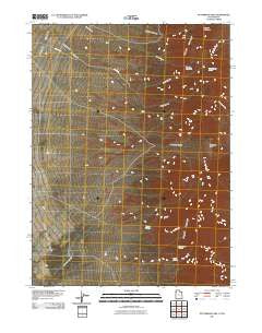 Patterson Pass Utah Historical topographic map, 1:24000 scale, 7.5 X 7.5 Minute, Year 2011