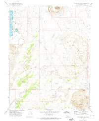Pavant Butte South Utah Historical topographic map, 1:24000 scale, 7.5 X 7.5 Minute, Year 1971
