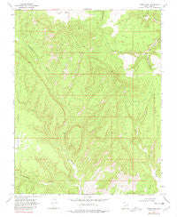 Petes Cove Utah Historical topographic map, 1:24000 scale, 7.5 X 7.5 Minute, Year 1968