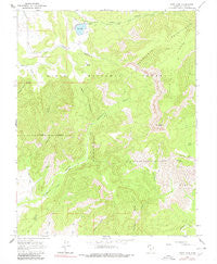 Pine Lake Utah Historical topographic map, 1:24000 scale, 7.5 X 7.5 Minute, Year 1964
