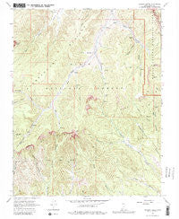 Podunk Creek Utah Historical topographic map, 1:24000 scale, 7.5 X 7.5 Minute, Year 1966