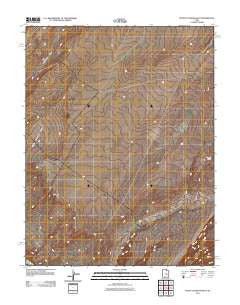 Point of Rocks West Utah Historical topographic map, 1:24000 scale, 7.5 X 7.5 Minute, Year 2011