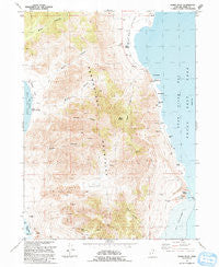 Pokes Point Utah Historical topographic map, 1:24000 scale, 7.5 X 7.5 Minute, Year 1991