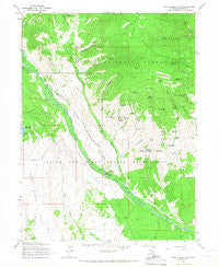 Pole Creek Cave Utah Historical topographic map, 1:24000 scale, 7.5 X 7.5 Minute, Year 1965