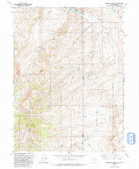 Porcupine Ridge Utah Historical topographic map, 1:24000 scale, 7.5 X 7.5 Minute, Year 1991