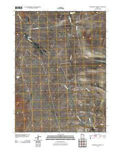 Prohibition Spring Utah Historical topographic map, 1:24000 scale, 7.5 X 7.5 Minute, Year 2011