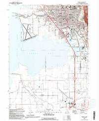 Provo Utah Historical topographic map, 1:24000 scale, 7.5 X 7.5 Minute, Year 1993