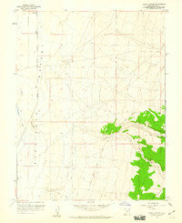 Ranch Canyon Utah Historical topographic map, 1:24000 scale, 7.5 X 7.5 Minute, Year 1958
