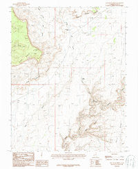 Red House Spring Utah Historical topographic map, 1:24000 scale, 7.5 X 7.5 Minute, Year 1987