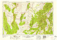 Richfield Utah Historical topographic map, 1:250000 scale, 1 X 2 Degree, Year 1958