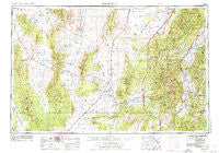 Richfield Utah Historical topographic map, 1:250000 scale, 1 X 2 Degree, Year 1953