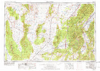Richfield Utah Historical topographic map, 1:250000 scale, 1 X 2 Degree, Year 1953