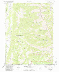 Rilda Canyon Utah Historical topographic map, 1:24000 scale, 7.5 X 7.5 Minute, Year 1979