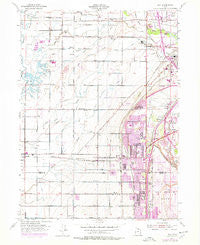 Roy Utah Historical topographic map, 1:24000 scale, 7.5 X 7.5 Minute, Year 1955