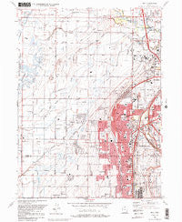 Roy Utah Historical topographic map, 1:24000 scale, 7.5 X 7.5 Minute, Year 1990
