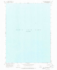 Rozel Point SW Utah Historical topographic map, 1:24000 scale, 7.5 X 7.5 Minute, Year 1969