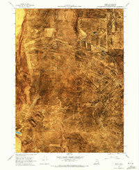 Rozel Utah Historical topographic map, 1:24000 scale, 7.5 X 7.5 Minute, Year 1968