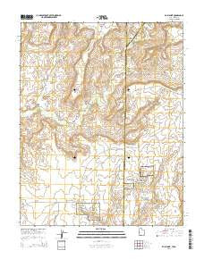 Ruin Point Utah Current topographic map, 1:24000 scale, 7.5 X 7.5 Minute, Year 2014