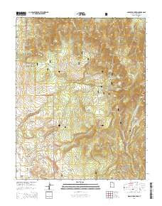Saddle Mountain Utah Current topographic map, 1:24000 scale, 7.5 X 7.5 Minute, Year 2014