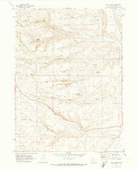Sage Creek Utah Historical topographic map, 1:24000 scale, 7.5 X 7.5 Minute, Year 1969