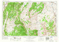 Salina Utah Historical topographic map, 1:250000 scale, 1 X 2 Degree, Year 1956