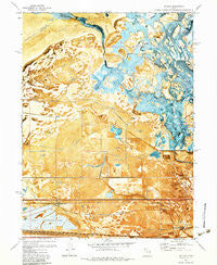 Saltair Utah Historical topographic map, 1:24000 scale, 7.5 X 7.5 Minute, Year 1972