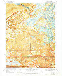 Saltair Utah Historical topographic map, 1:24000 scale, 7.5 X 7.5 Minute, Year 1972
