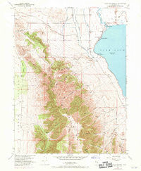 Saratoga Springs Utah Historical topographic map, 1:24000 scale, 7.5 X 7.5 Minute, Year 1951