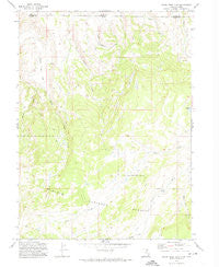 Seven Tree Flat Utah Historical topographic map, 1:24000 scale, 7.5 X 7.5 Minute, Year 1972