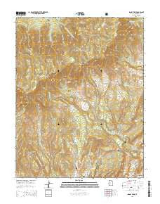 Signal Peak Utah Current topographic map, 1:24000 scale, 7.5 X 7.5 Minute, Year 2014