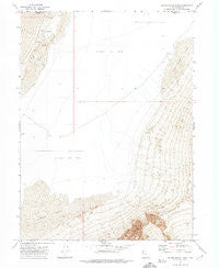 Silver Island Pass Utah Historical topographic map, 1:24000 scale, 7.5 X 7.5 Minute, Year 1971