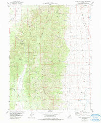 Slate Jack Canyon Utah Historical topographic map, 1:24000 scale, 7.5 X 7.5 Minute, Year 1979