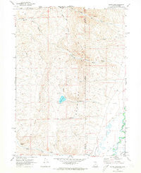 South Lake Utah Historical topographic map, 1:24000 scale, 7.5 X 7.5 Minute, Year 1969