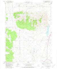 South Mountain Utah Historical topographic map, 1:24000 scale, 7.5 X 7.5 Minute, Year 1980