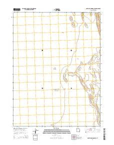 South of Arinosa SE Utah Current topographic map, 1:24000 scale, 7.5 X 7.5 Minute, Year 2014