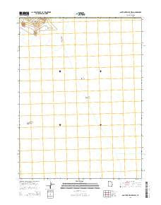 South of Keller Well Utah Current topographic map, 1:24000 scale, 7.5 X 7.5 Minute, Year 2014